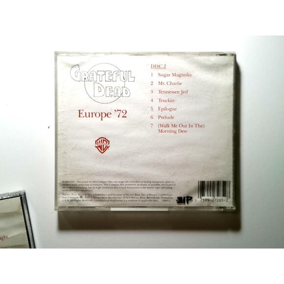 Grateful Dead - Europe '72 - 2 CD Set - Classic Live Album - Warner Bros. 2668-2 - Picture 4 of 6